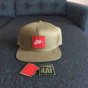 Nike Golf hat with interchangeable front logo